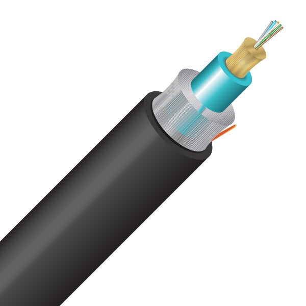 SSF™ 6 Strand OM3 Rugged Micro Distribution Indoor/Outdoor - Bulk per Ft.